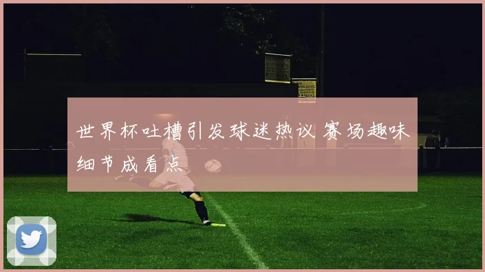世界杯吐槽引发球迷热议 赛场趣味细节成看点